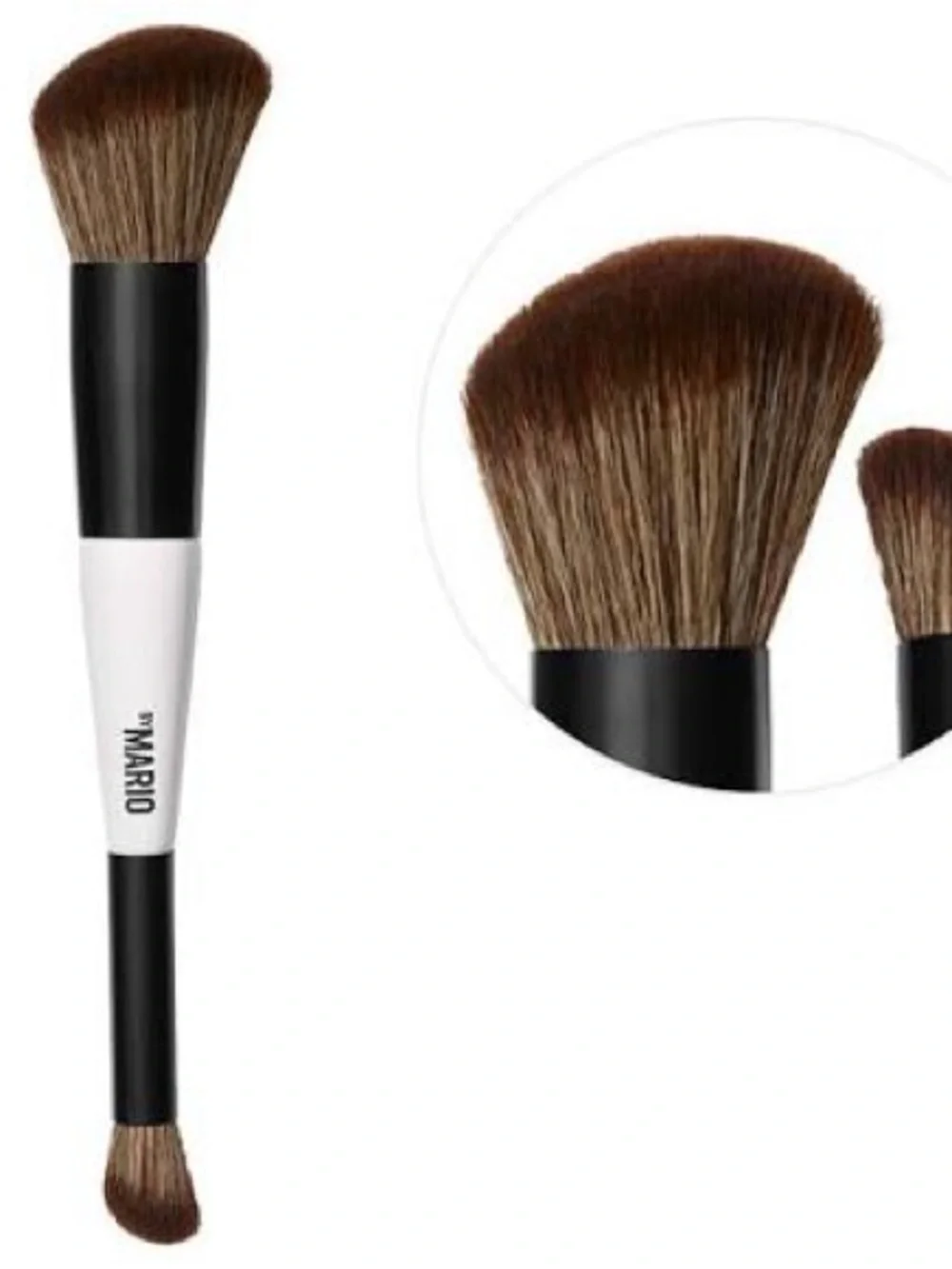 NWT Makeup by Mario F1 Dual-Ended Contour and Blush Brush